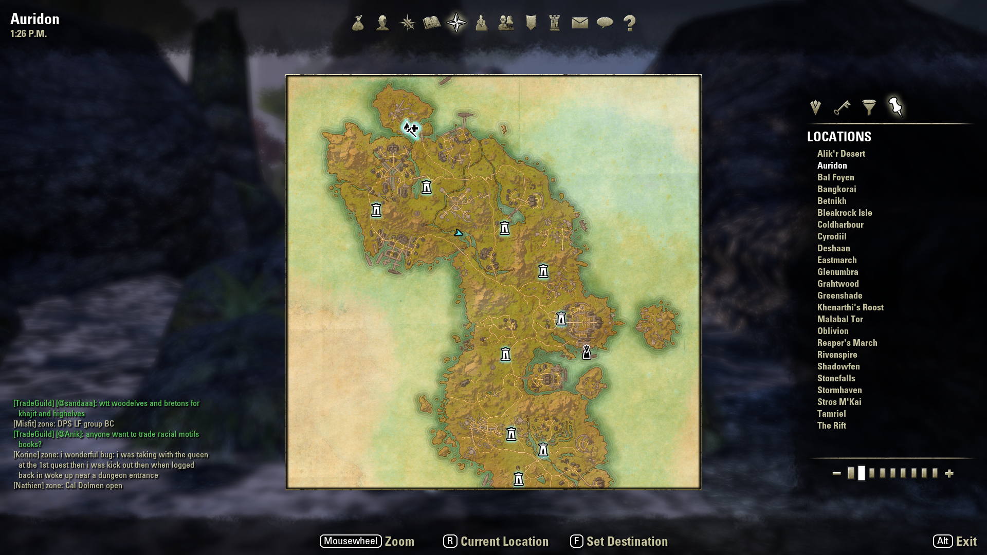 Auridon Skyshards Quests