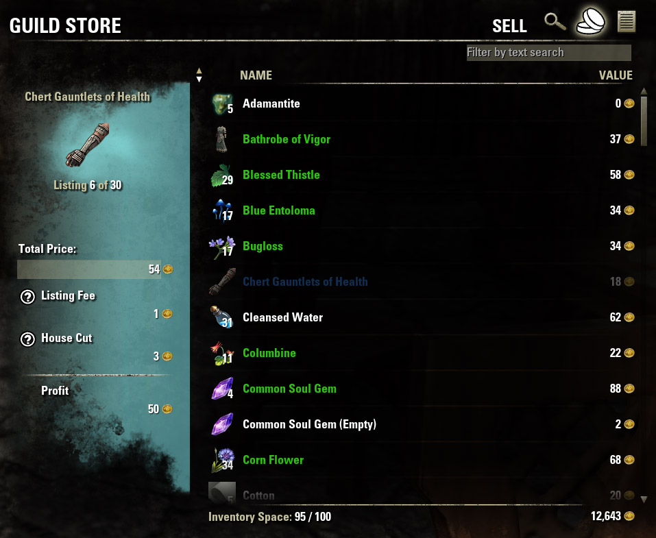 Trading and Auctioning in ESO Full Guide