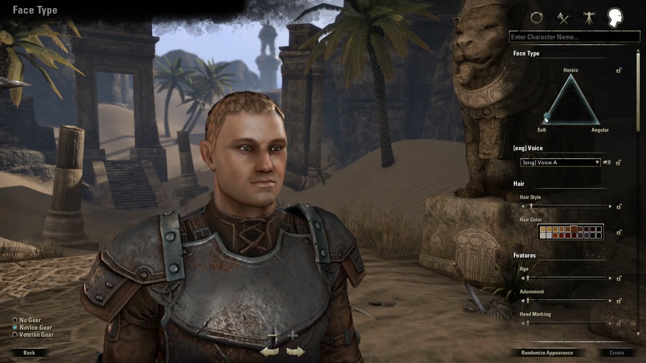 The Elder Scrolls Online Video Shows Character Creation