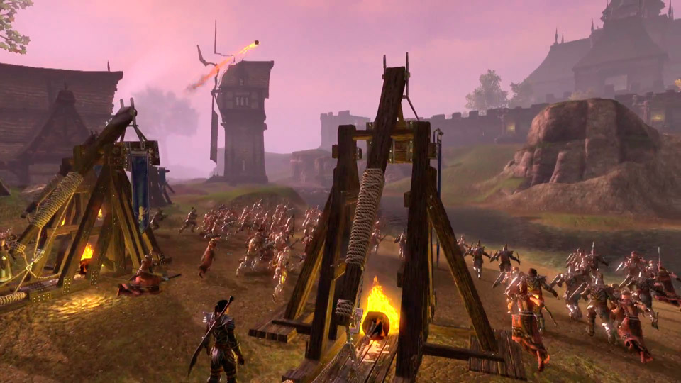 Elder Scrolls Online Gameplay: PVP effectiveness of an Archer Assasin  during siege defense, ESO